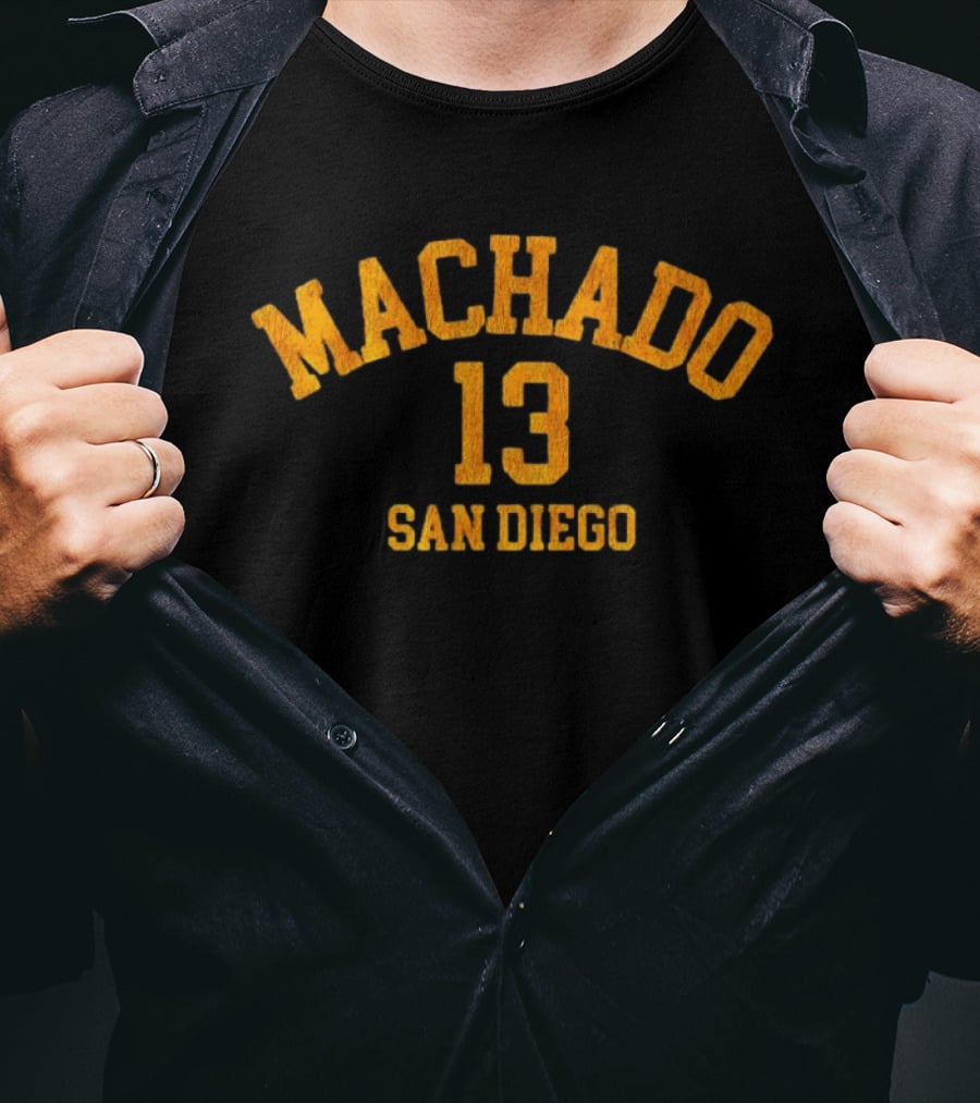 Manny Machado 13 San Diego Padres MLB October's Finest T-Shirt