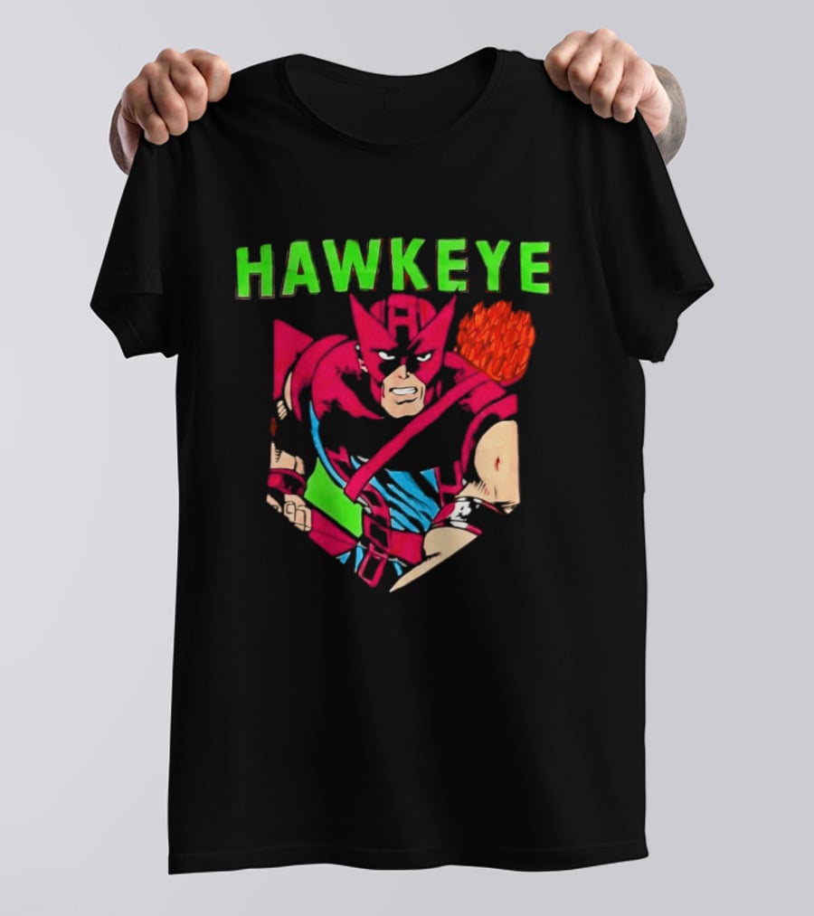 Marvel Hawkeye Comic Heroic Archer T-Shirt