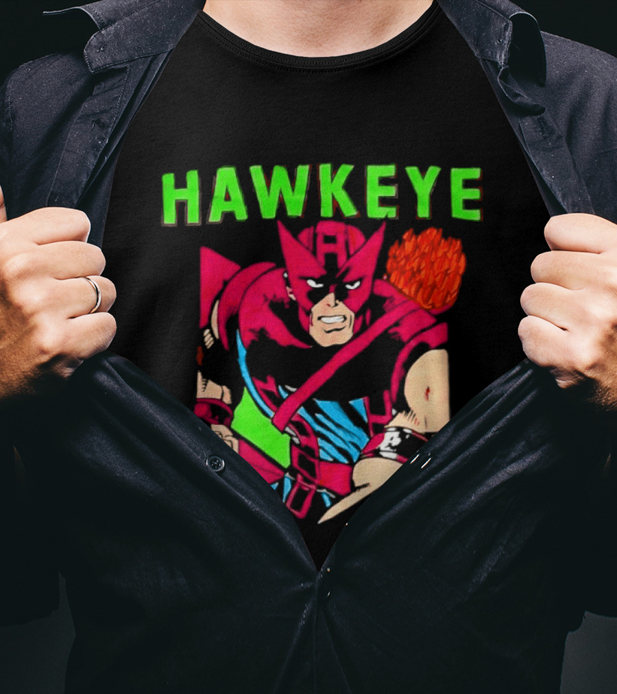 Marvel Hawkeye Comic Heroic Archer T-Shirt
