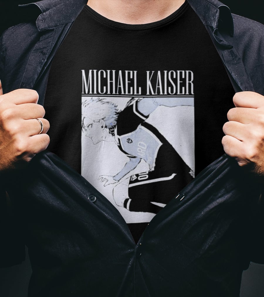 Michael Kaiser Blue Lock Anime Soccer Player T-Shirt