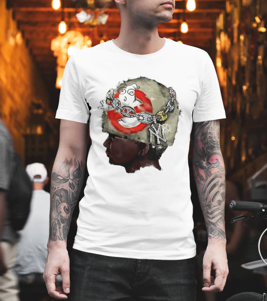 Swag Stealer Album Ghostbusters Chain Art NY Yankees T-Shirt