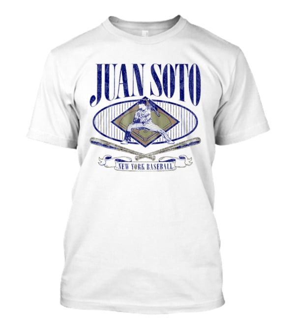 Juan Soto New York Baseball Diamond Standouts T-Shirt