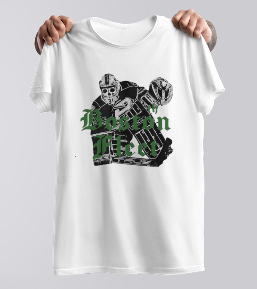 Aerin Frankel Boston Fleet PWHL Skeleton Goalie T-Shirt