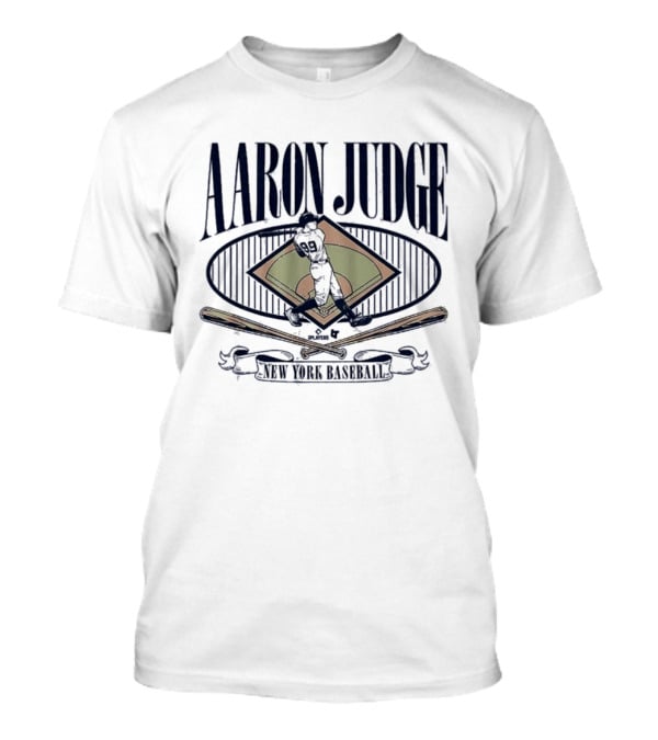 Aaron Judge New York Baseball Diamond Standouts Iconic Sports Legend T-Shirt