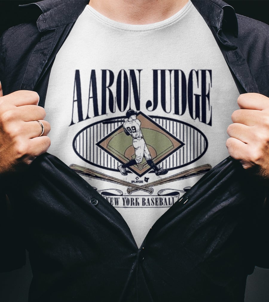 Aaron Judge New York Baseball Diamond Standouts Iconic Sports Legend T-Shirt