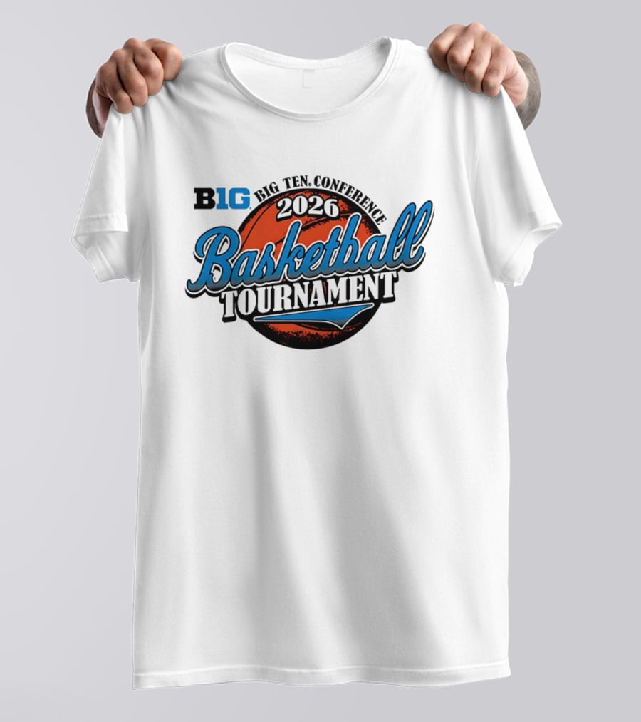 2026 Big Ten Conference Basketball Tournament T-Shirt