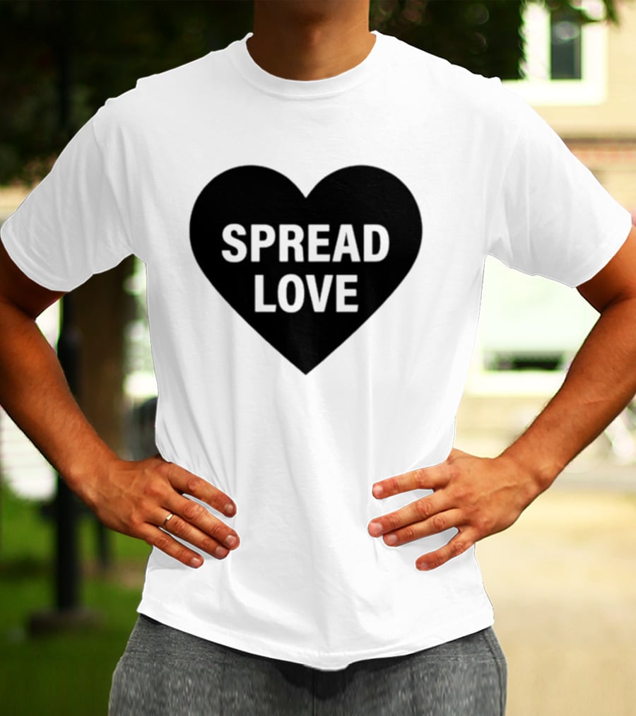 Pizza Movie Jack Martin Spread Love Heart T-Shirt