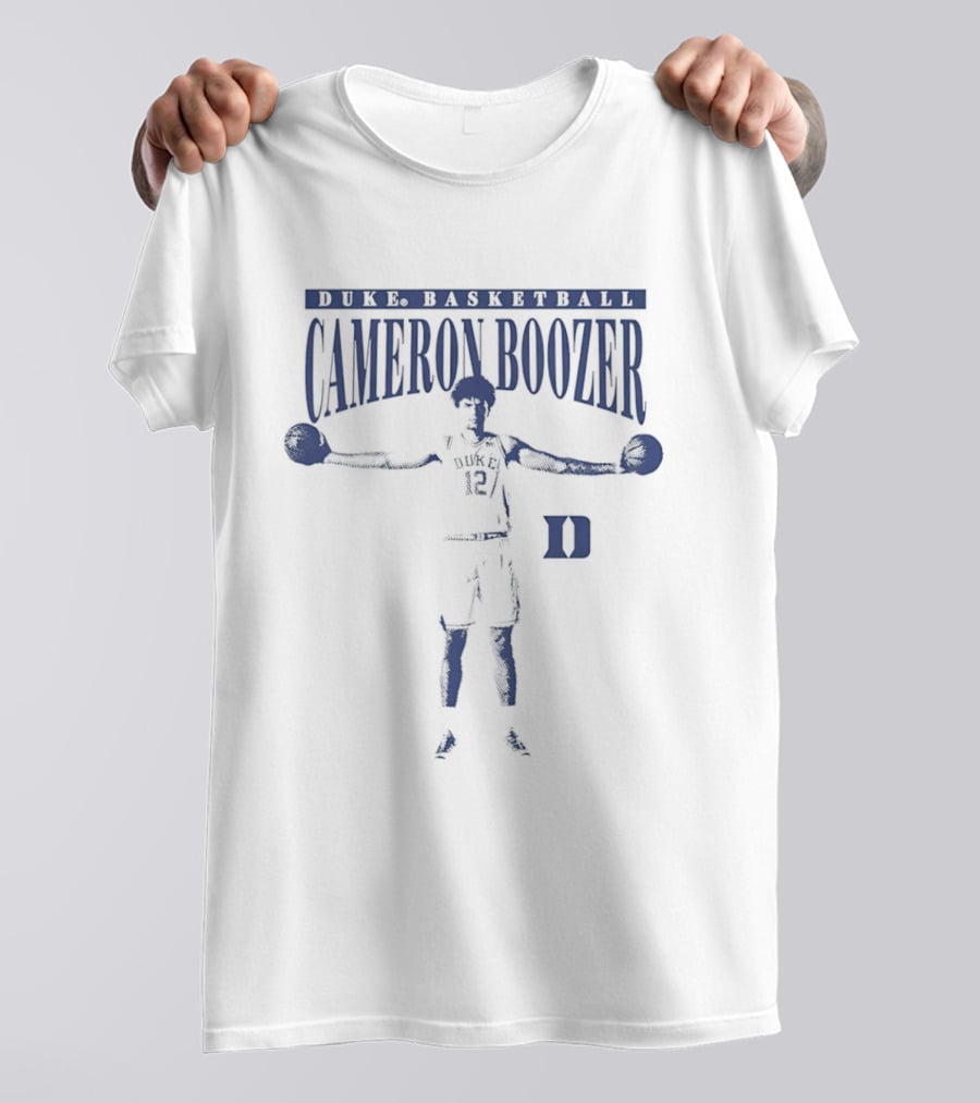 Cameron Boozer Duke Basketball NCAA Blue Devils T-Shirt