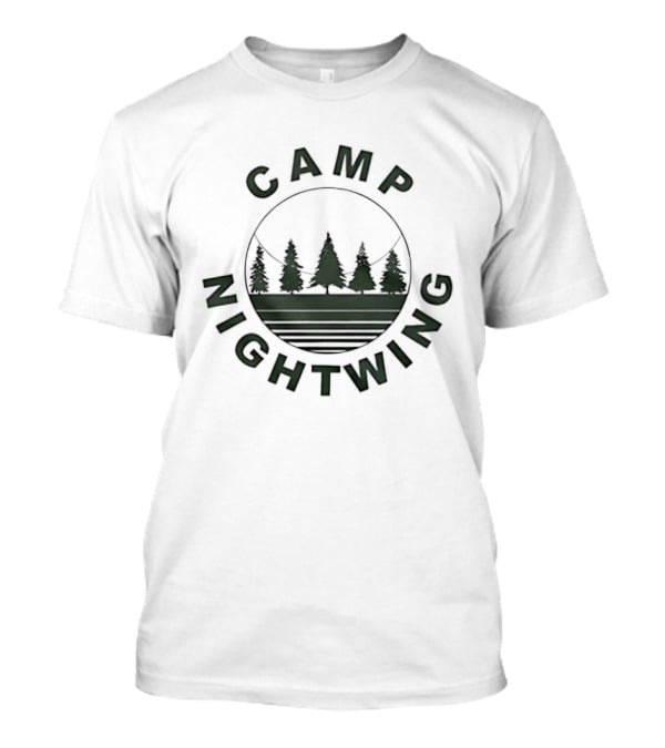 Camp Nightwing Fear Street Part 2 1978 Retro Trees T-Shirt
