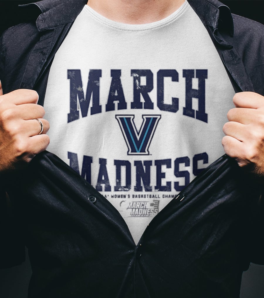 2026 Villanova Wildcats March Madness NCAA Women's Basketball Championship T-Shirt