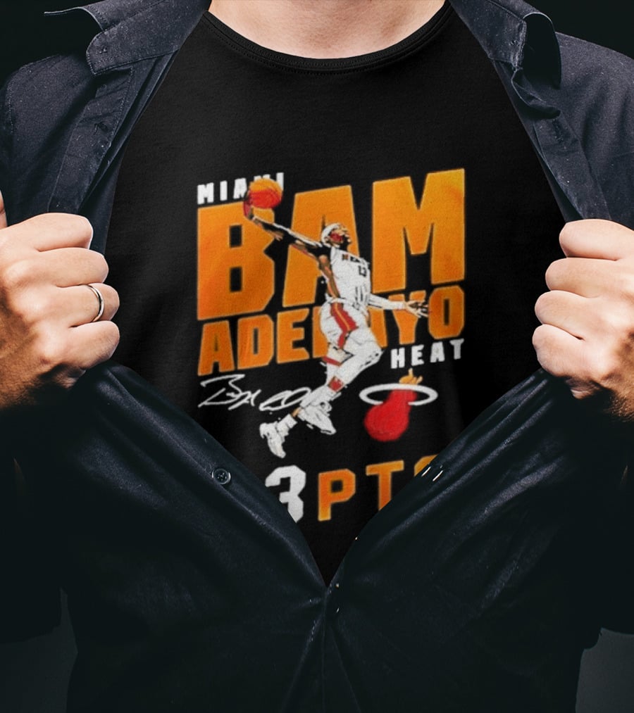Miami Heat Bam Adebayo 83 Points Celebration T-Shirt