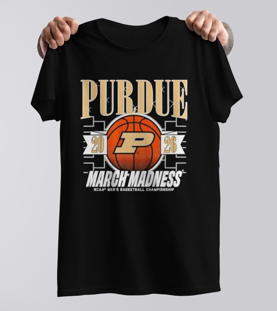 Purdue 2026 March Madness NCAA Men's Basketball Championship T-Shirt