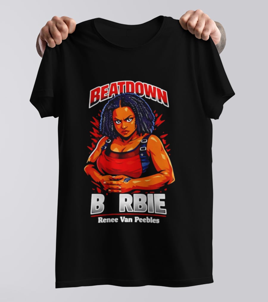 Beatdown Barbie Renee Van Peebles T-Shirt