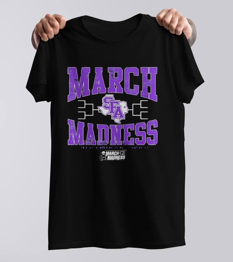 Stephen F Austin Ladyjacks SFA Texas March Madness 2026 T-Shirt