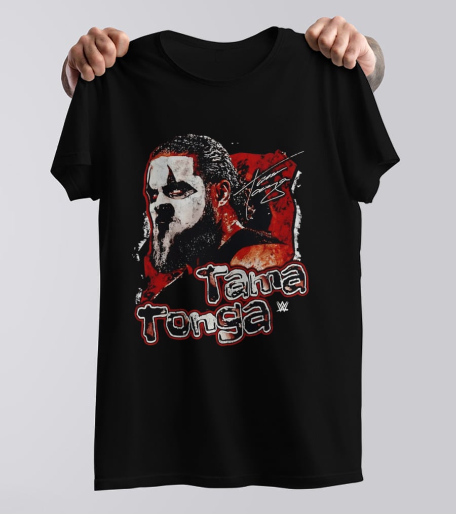 Tama Tonga WWE Grunge Style Design Signature T-Shirt
