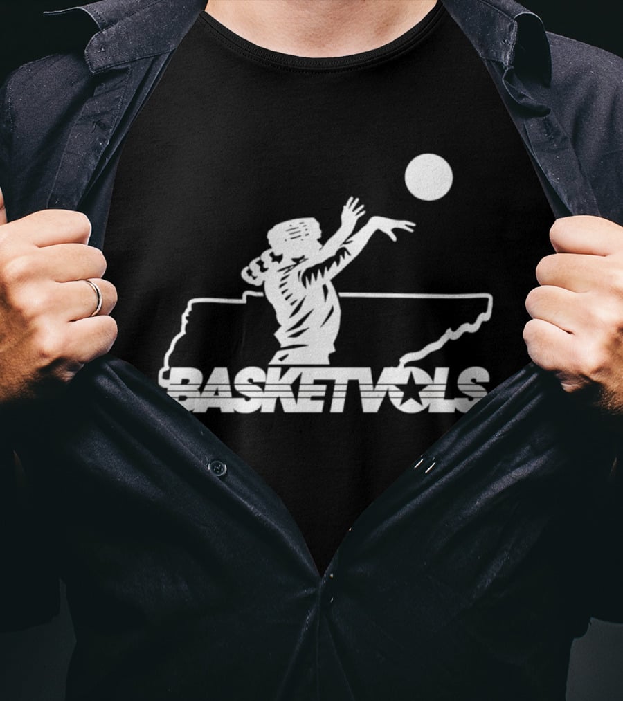 Tennessee Jumpshot Basketvols Basketball Player T-Shirt
