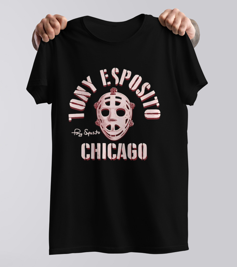 Tony Esposito Chicago Mask T-Shirt
