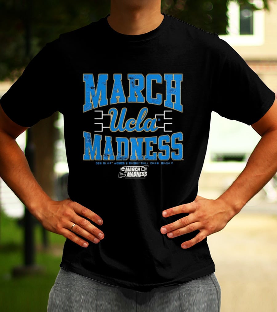 UCLA Bruins March Madness 2026 NCAA Basketball Tournament T-Shirt