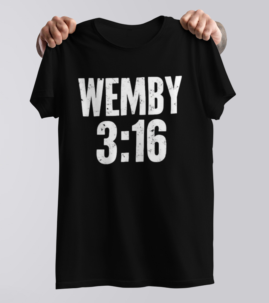 Victor Wembanyama Wemby 3 16 T-Shirt