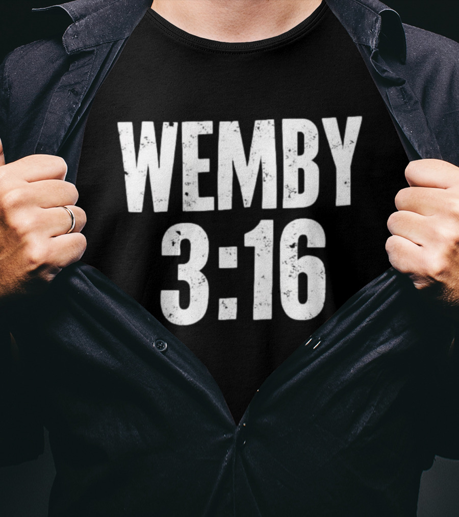 Victor Wembanyama Wemby 3 16 T-Shirt