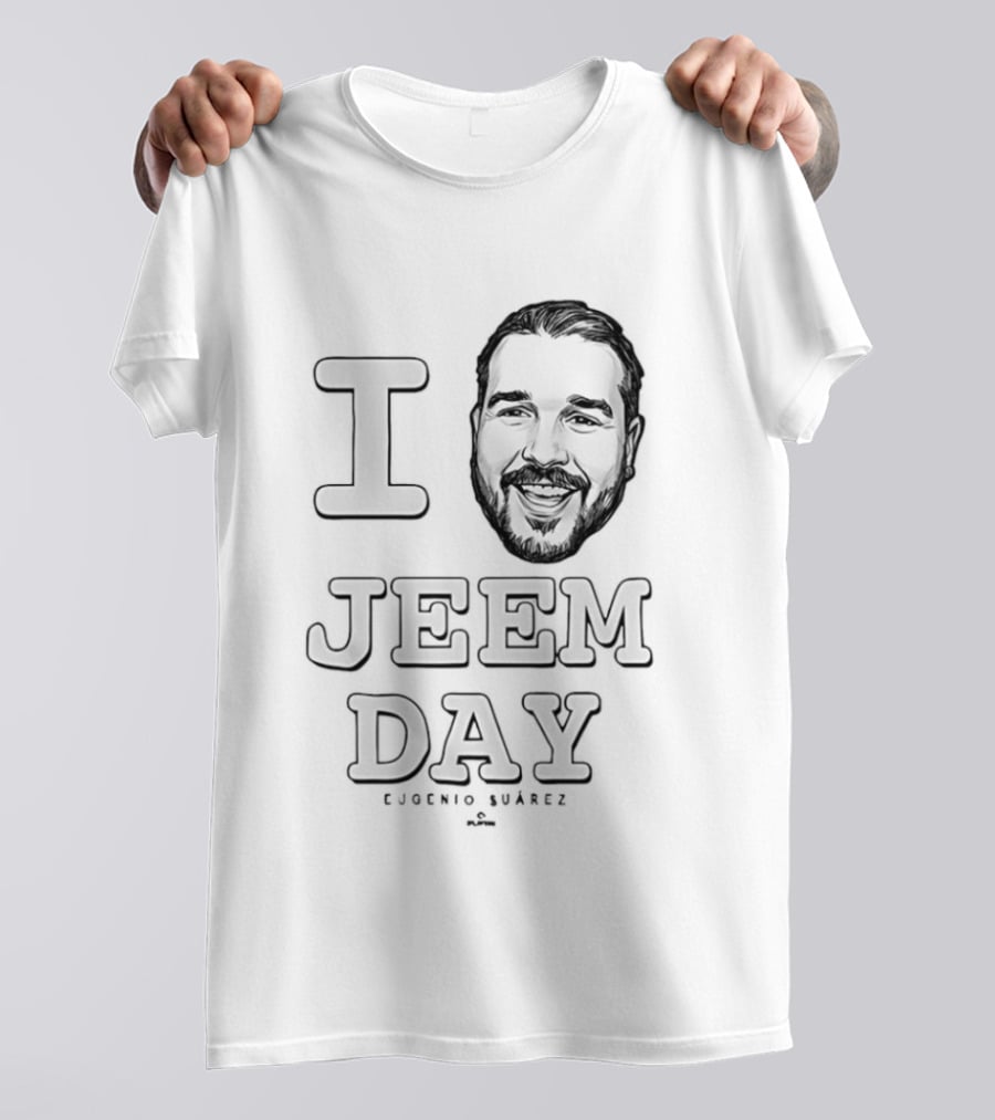 I Love Jeem Day Eugenio Suarez Cincinnati Big Head T-Shirt