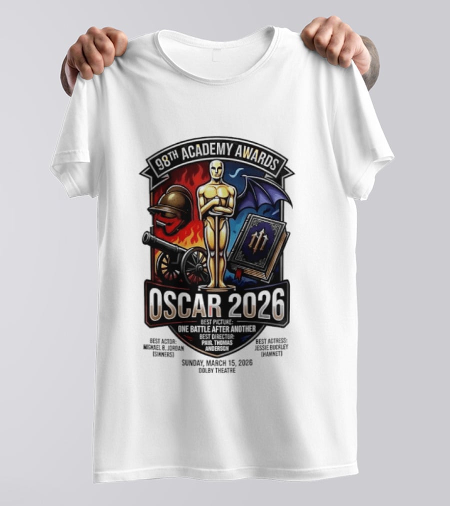 98th Academy Awards Oscar Winners 2026 Event May 12 Hollywood CA T-Shirt
