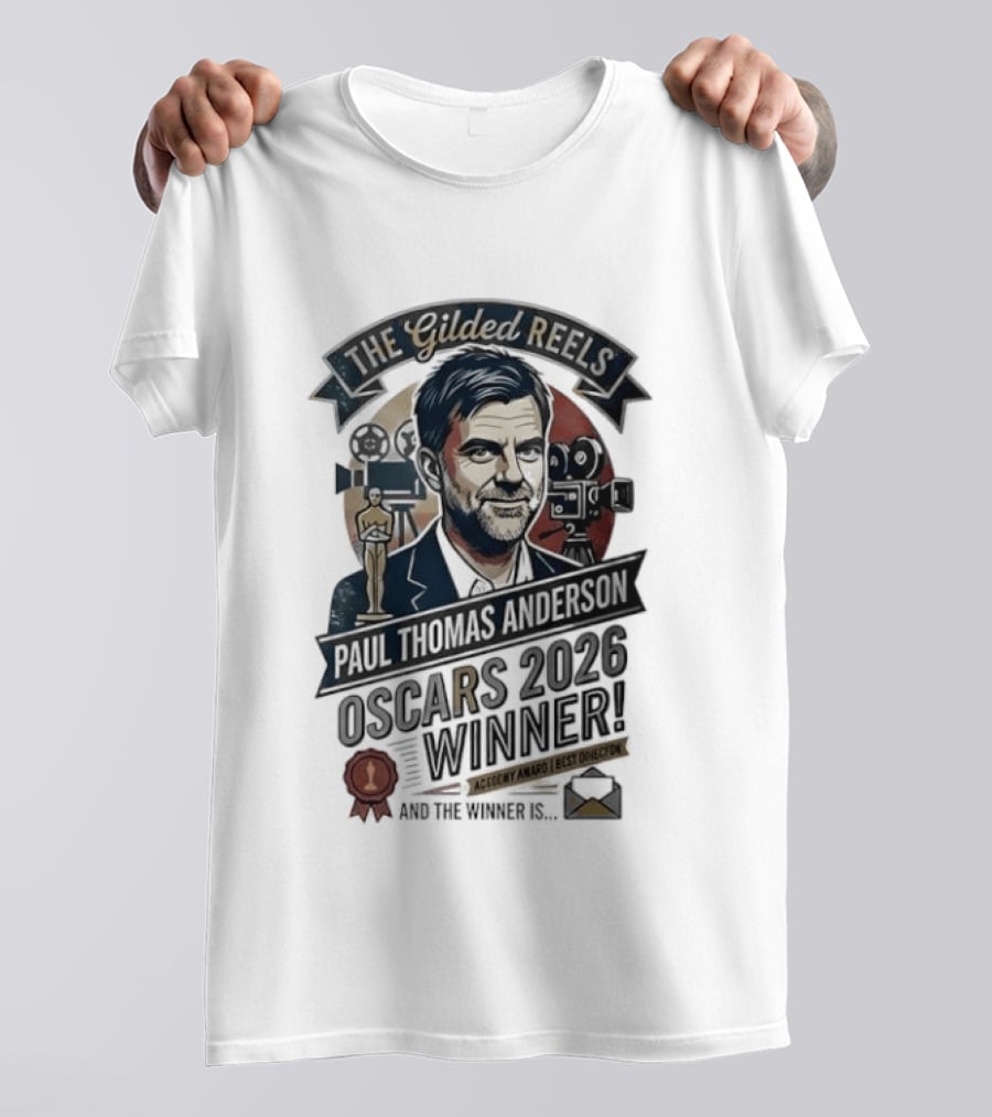 Paul Thomas Anderson Oscars 2026 Winner Academy Award Best Director T-Shirt