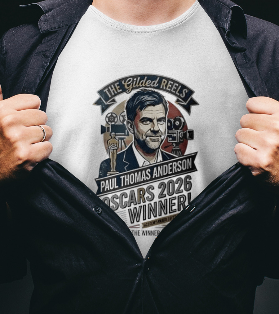 Paul Thomas Anderson Oscars 2026 Winner Academy Award Best Director T-Shirt