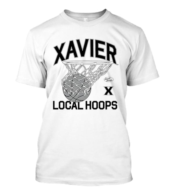 Xavier Basketball Local Hoops Team Spirit T-Shirt