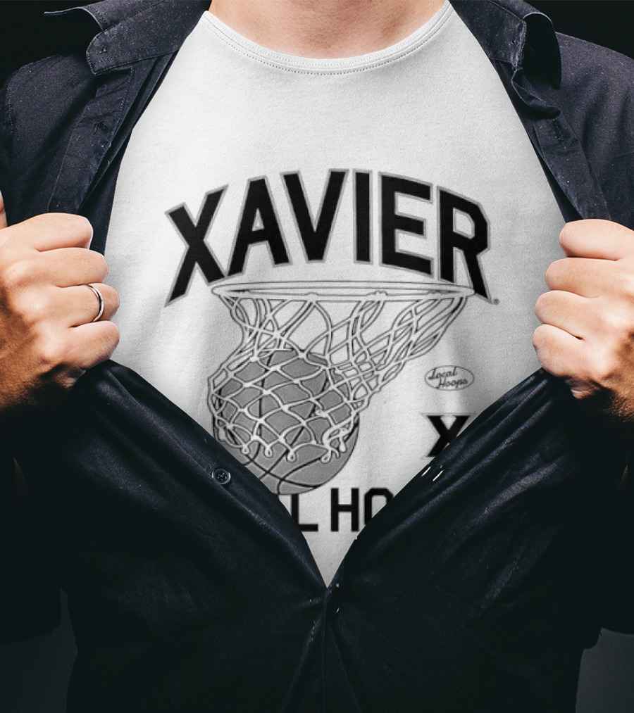 Xavier Basketball Local Hoops Team Spirit T-Shirt