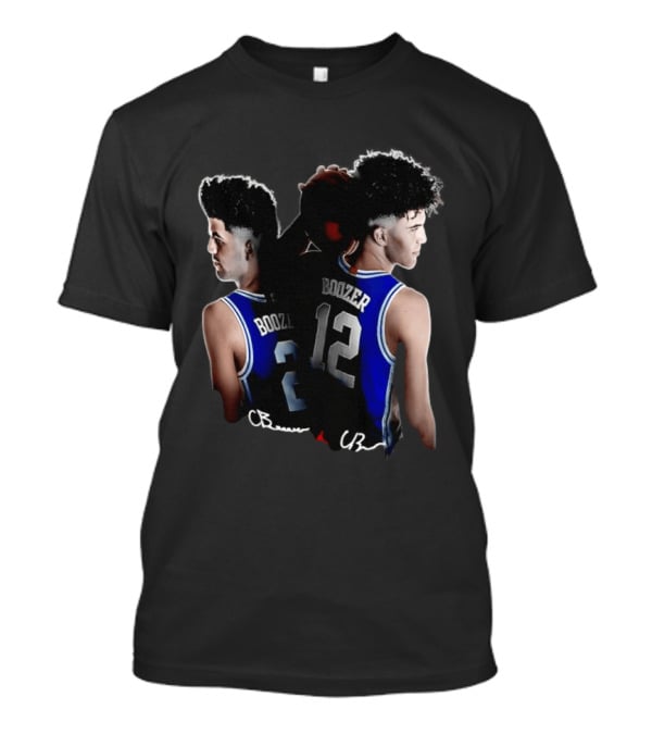 Cayden Boozer 2 Cameron Boozer 12 Jordan Basketball CB Identities T-Shirt