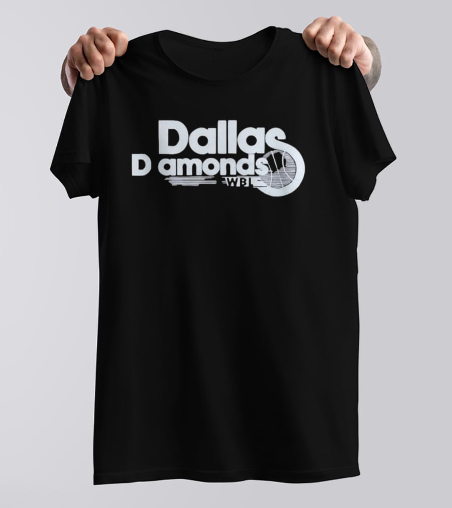 Dallas Diamonds Basketball Team WPBL 1978 T-Shirt