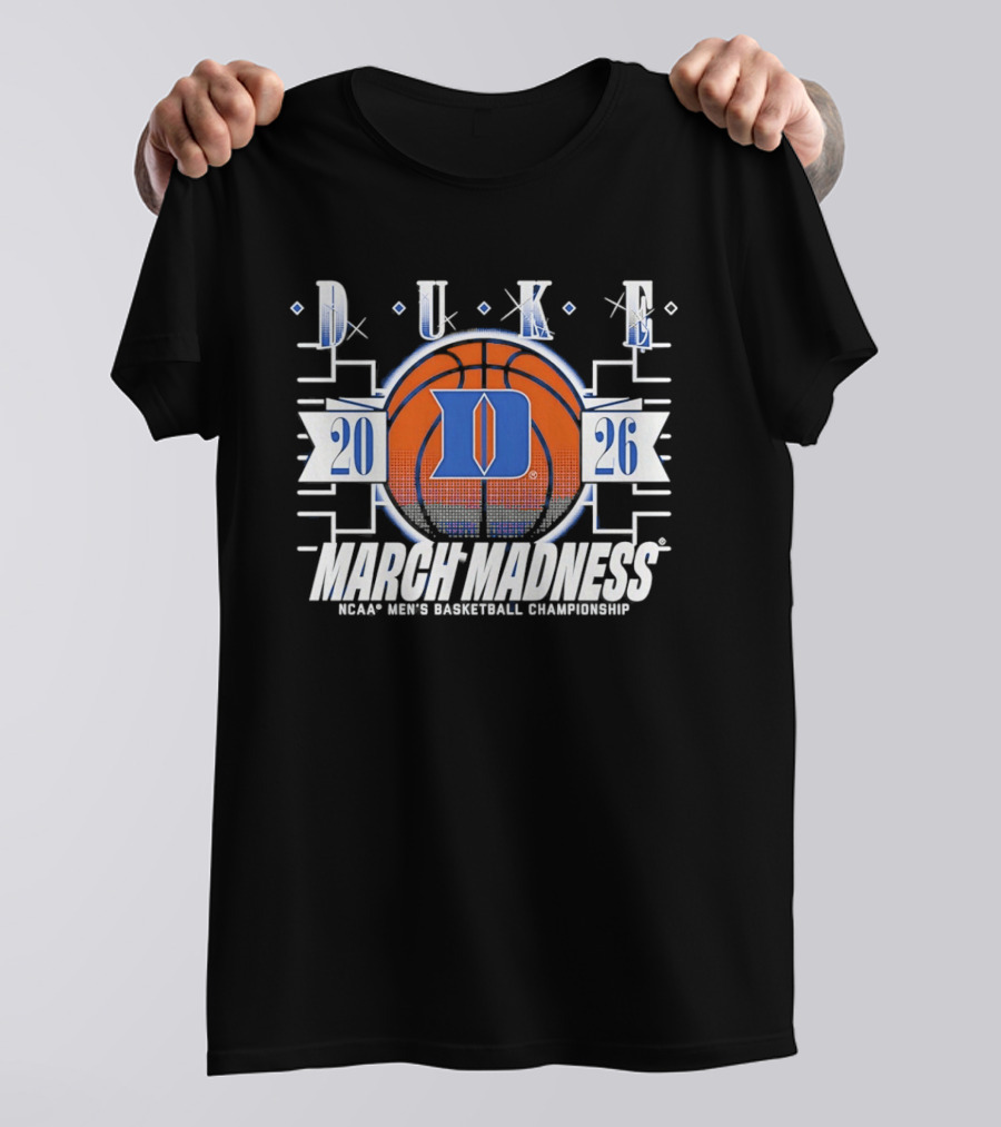 Duke Blue Devils NCAA 2026 MBB March Madness Basketball Tournament T-Shirt