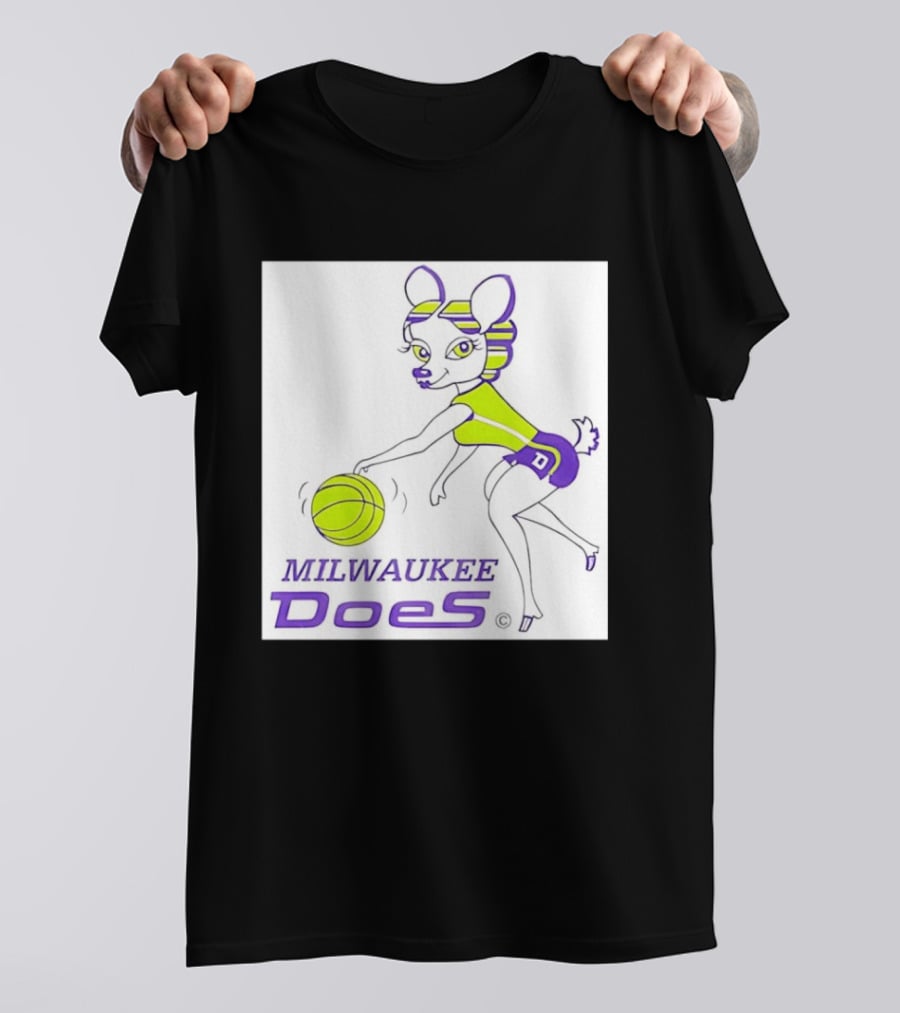 Milwaukee Does WPBL Vintage Basketball T-Shirt