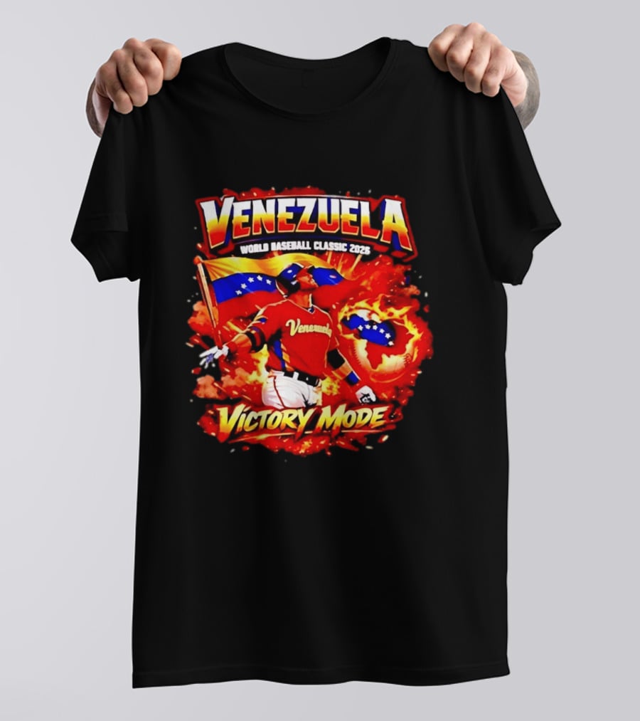Venezuela World Baseball Classic 2026 Victory Mode T-Shirt