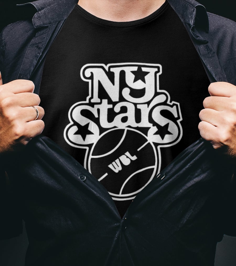 NY Stars Women's Professional Basketball League WBL T-Shirt
