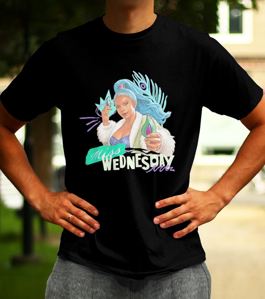 Miss Wednesday One Piece Live Action Charithra Chandran T-Shirt