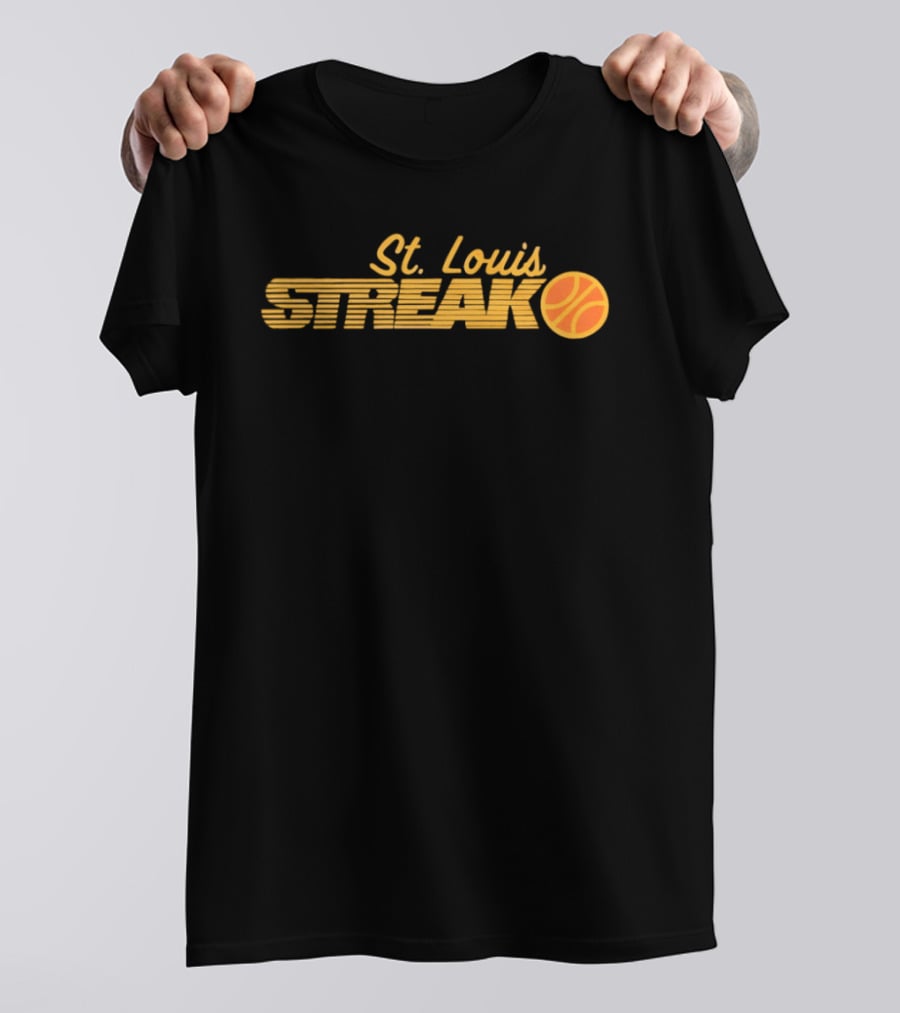 St. Louis Streak Women's Professional Basketball League T-Shirt