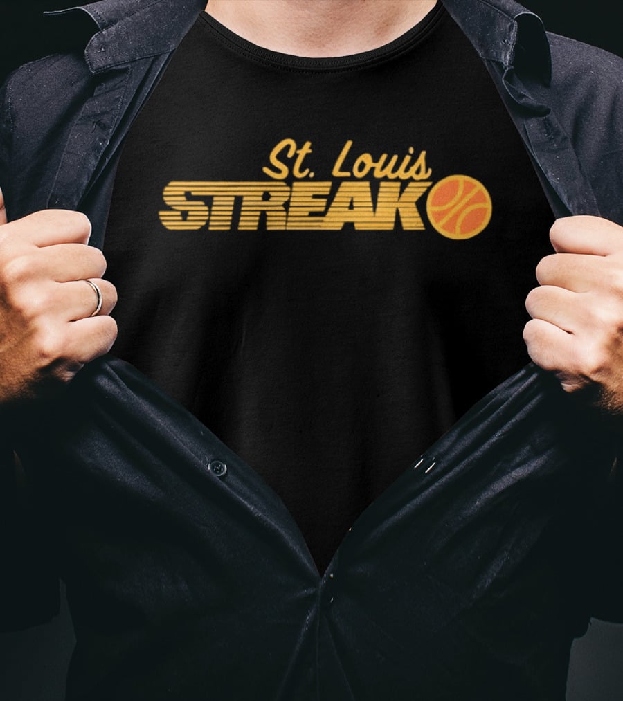 St. Louis Streak Women's Professional Basketball League T-Shirt