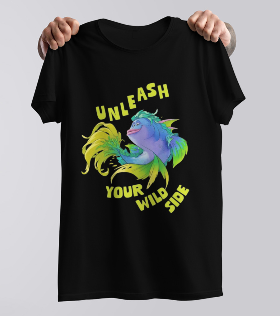 Unleash Your Wild Side Vibrant Fish Adventure T-Shirt