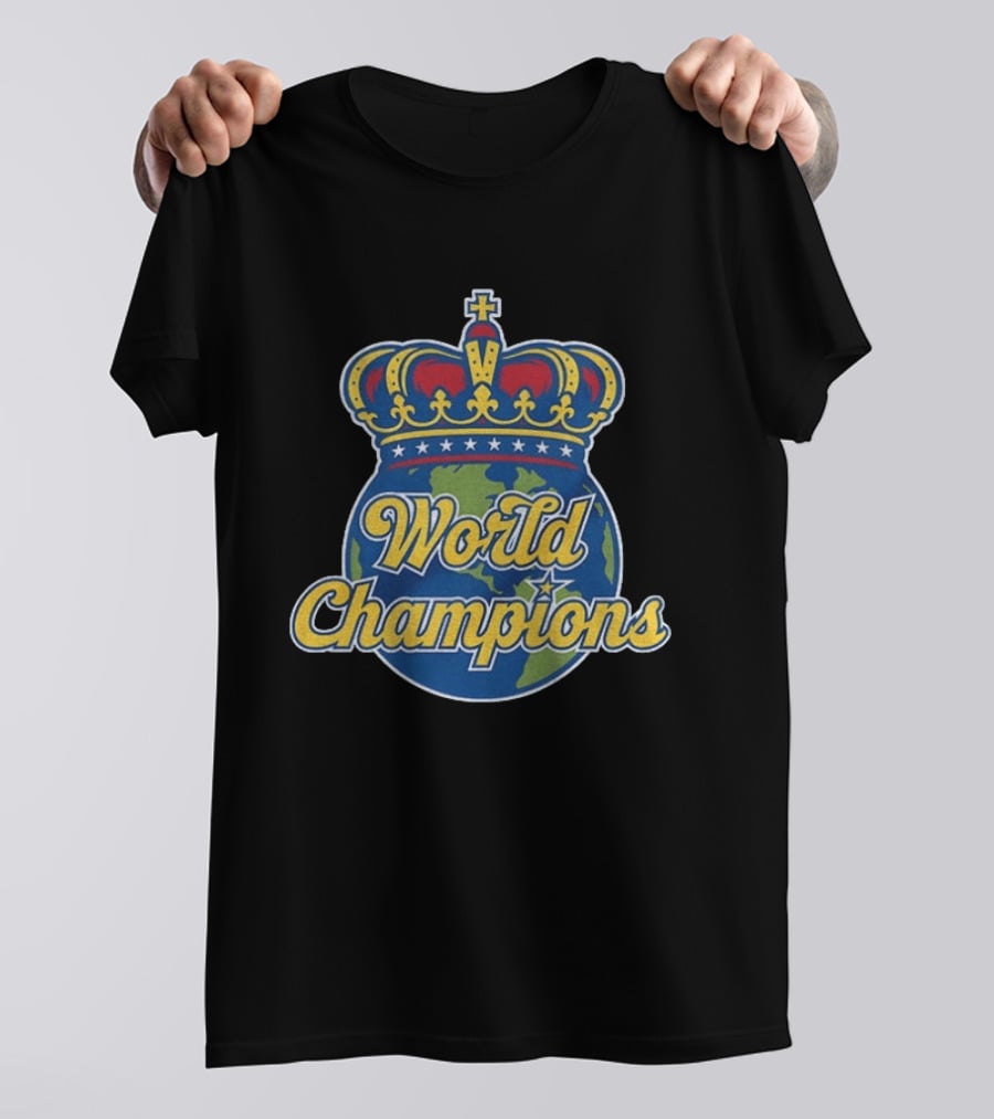 Venezuela Baseball 2026 World Baseball Classic World Champions King Of Baseball T-Shirt