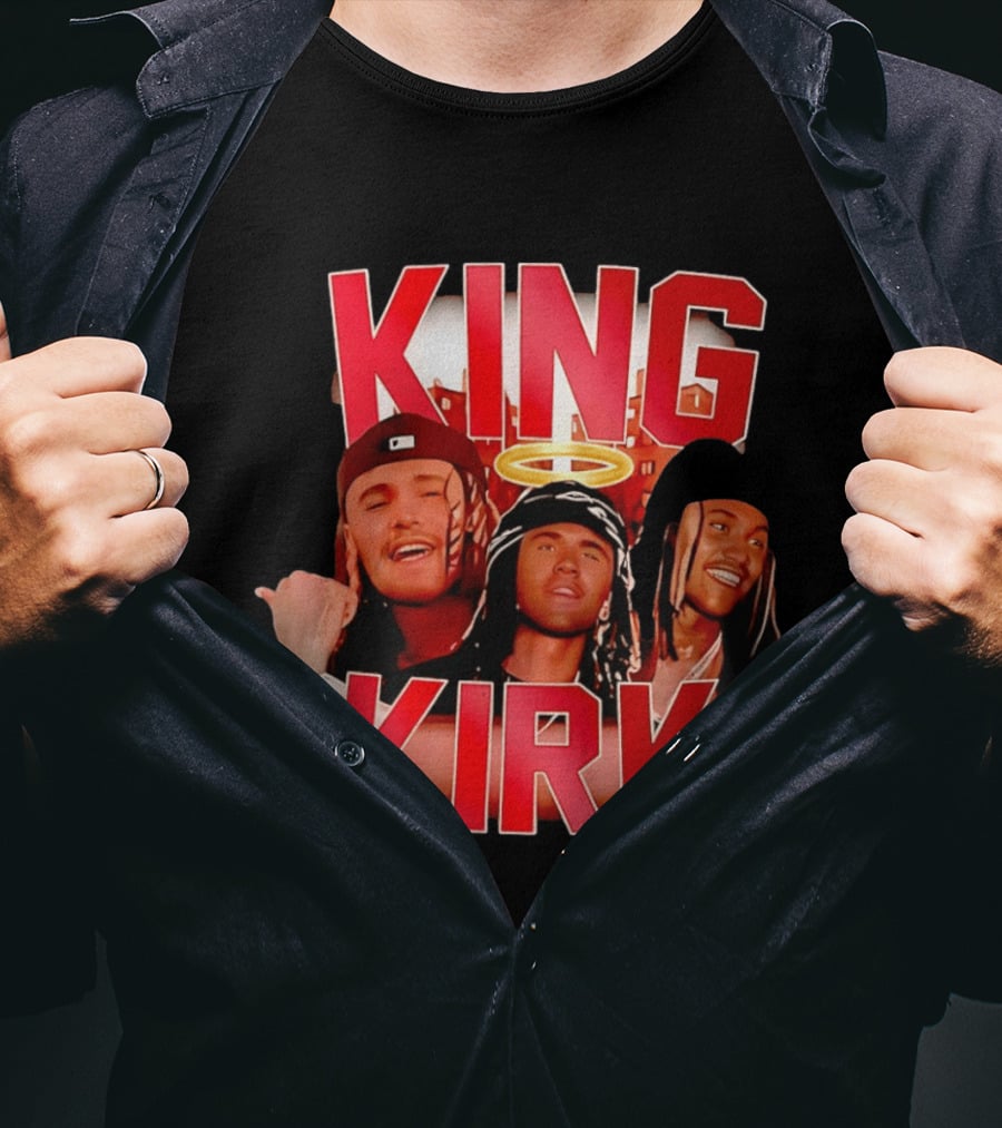 King Kirk Halo Three Expressions T-Shirt