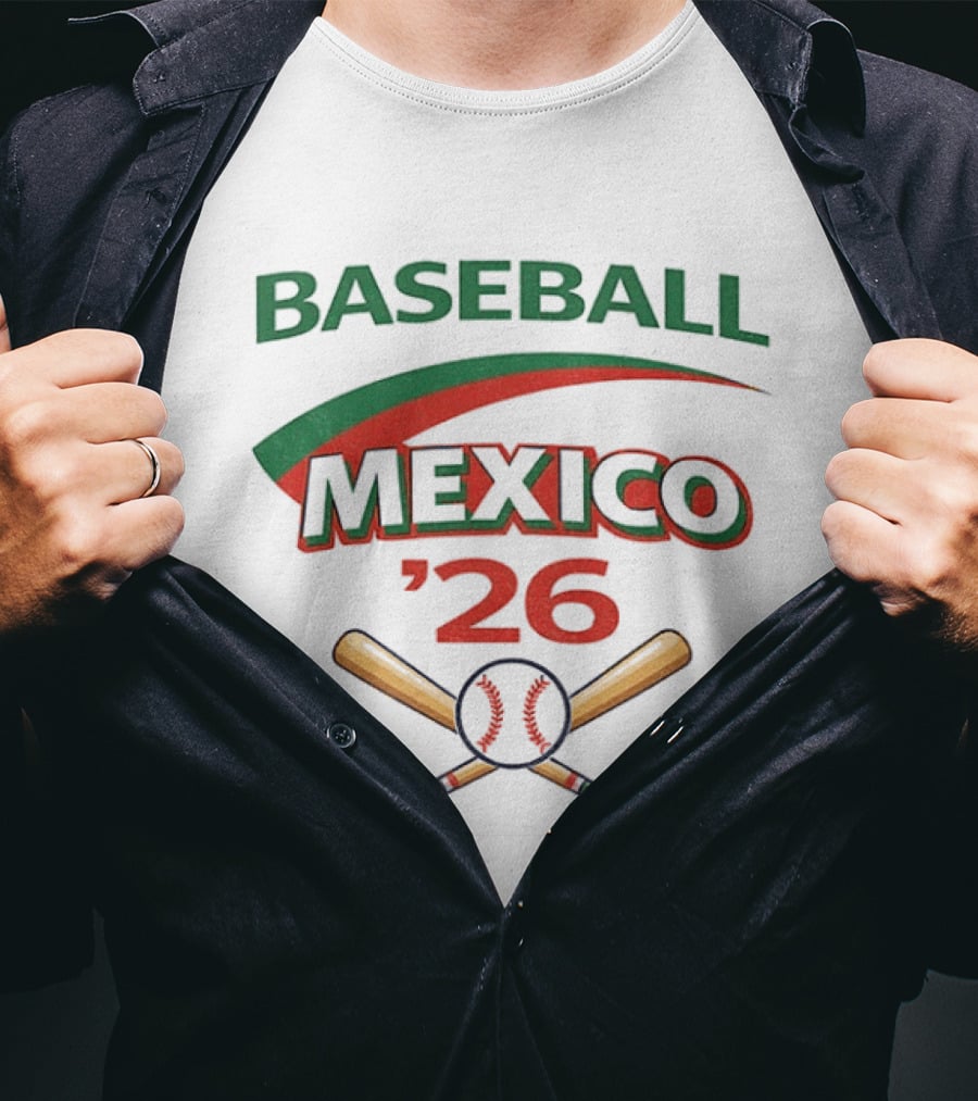 Mexico 2026 World Baseball Classic Fan Gear T-Shirt