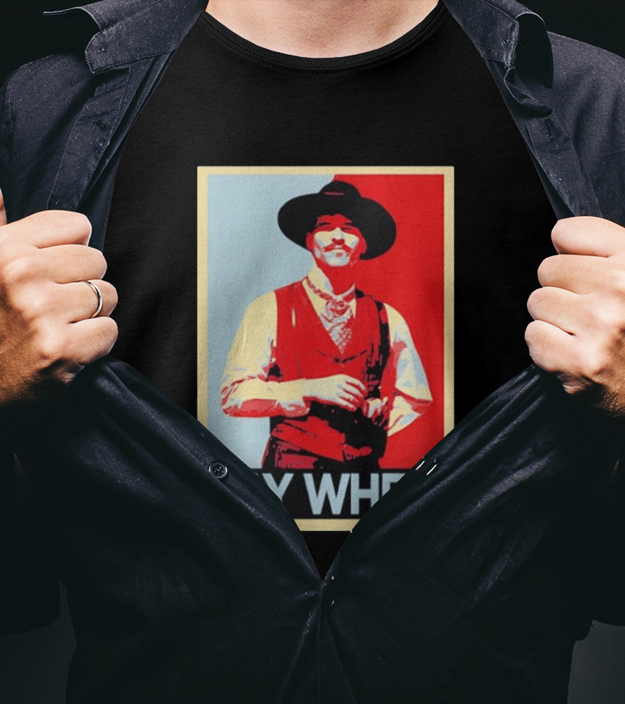 Doc Holliday Tombstone Movie Say When Hope T-Shirt