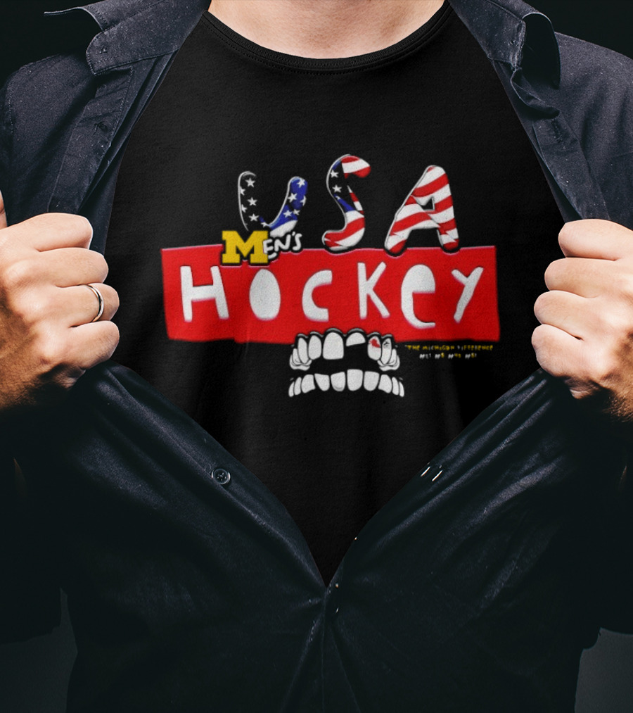 Men's USA Hockey Michigan Difference T-Shirt