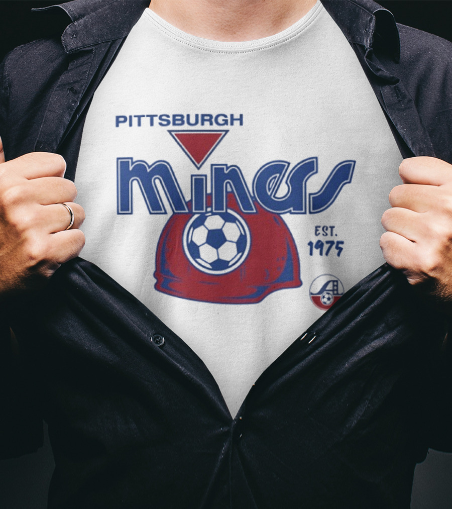 Pittsburgh Miners Soccer Est 1975 T-Shirt