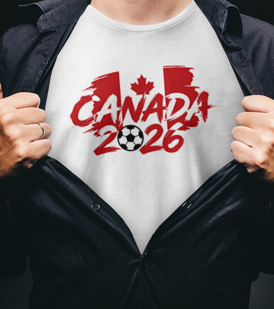 The Canada World Cup 2026 National Team T-Shirt