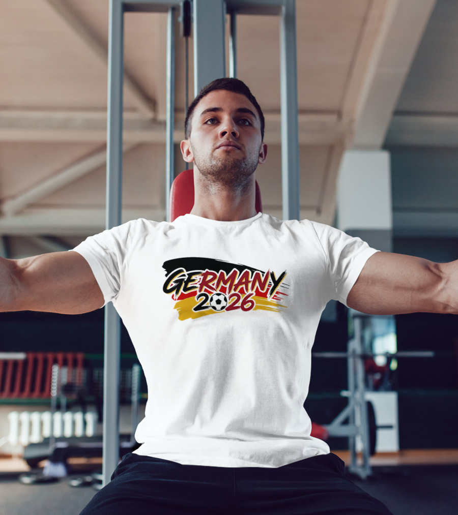 Germany 2026 World Cup Soccer Fan Gear T-Shirt