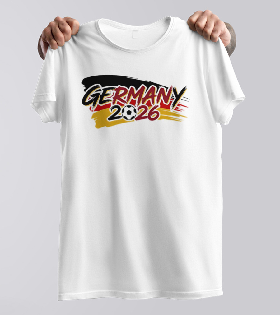 Germany 2026 World Cup Soccer Fan Gear T-Shirt