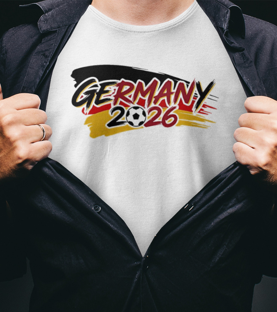 Germany 2026 World Cup Soccer Fan Gear T-Shirt